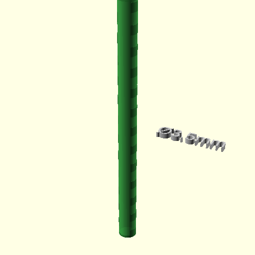 Tendon cylinder render